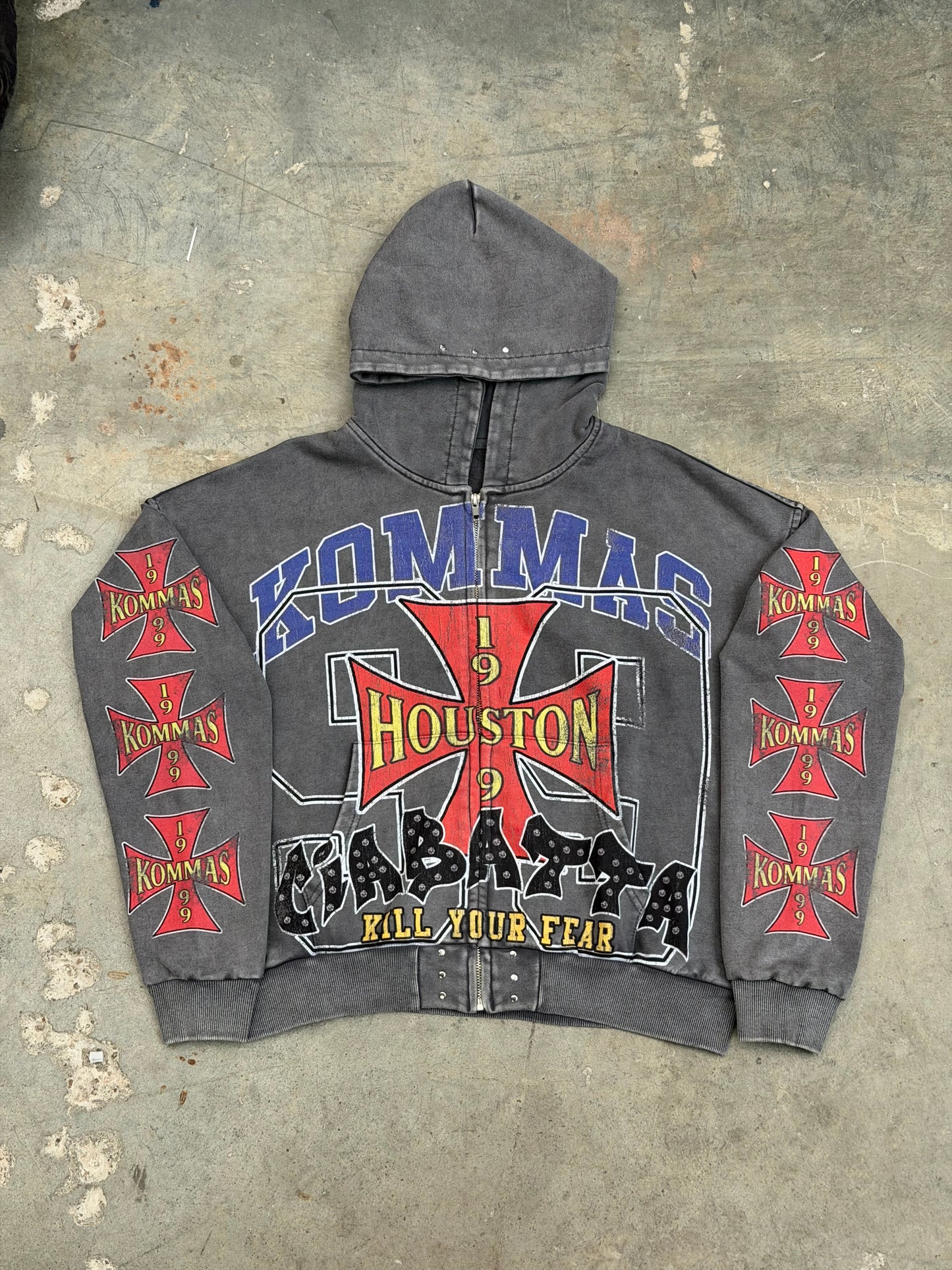 Kill Your Fear Zip Up Jacket